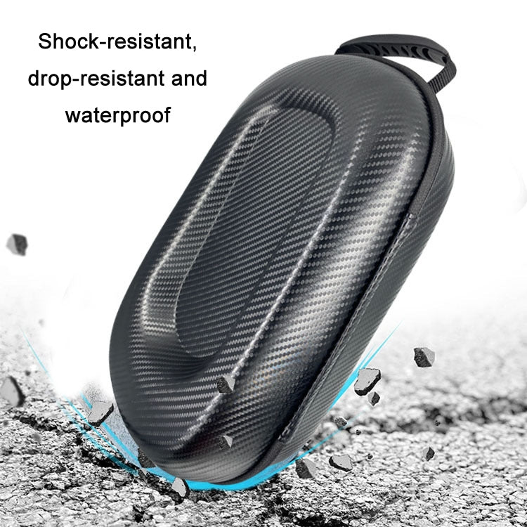 For Meta Quest VR Glasses Shockproof Storage Bag(Carbon Fiber) - VR Accessories by PMC Jewellery | Online Shopping South Africa | PMC Jewellery