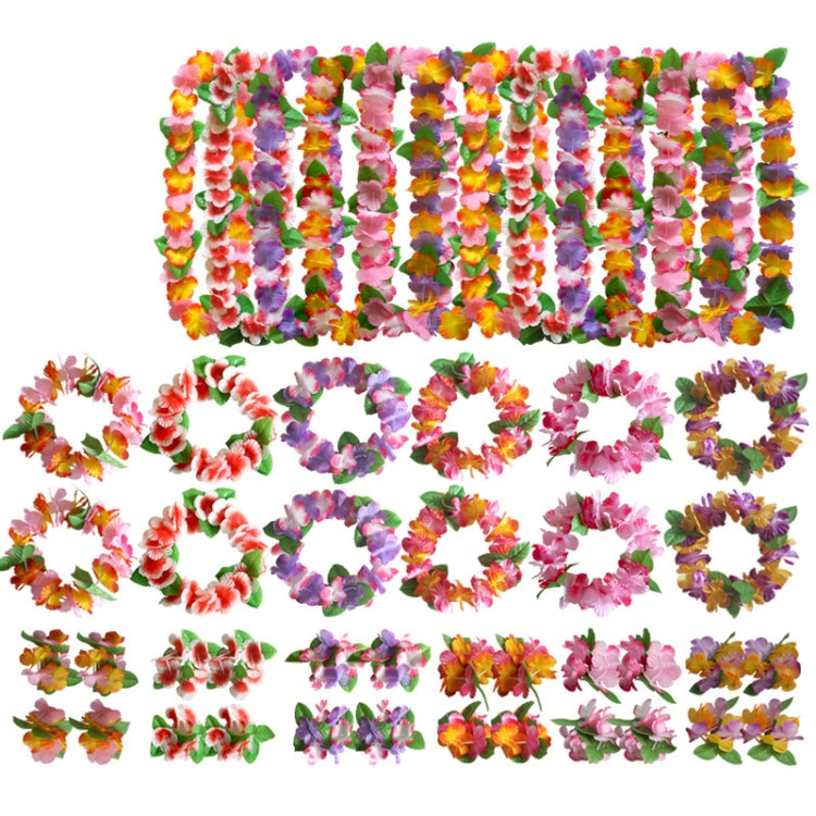 5 PCS CK-053 12-Color Petal Party Decoration Hawaiian Wreath(9) - Holiday Decorations by PMC Jewellery | Online Shopping South Africa | PMC Jewellery