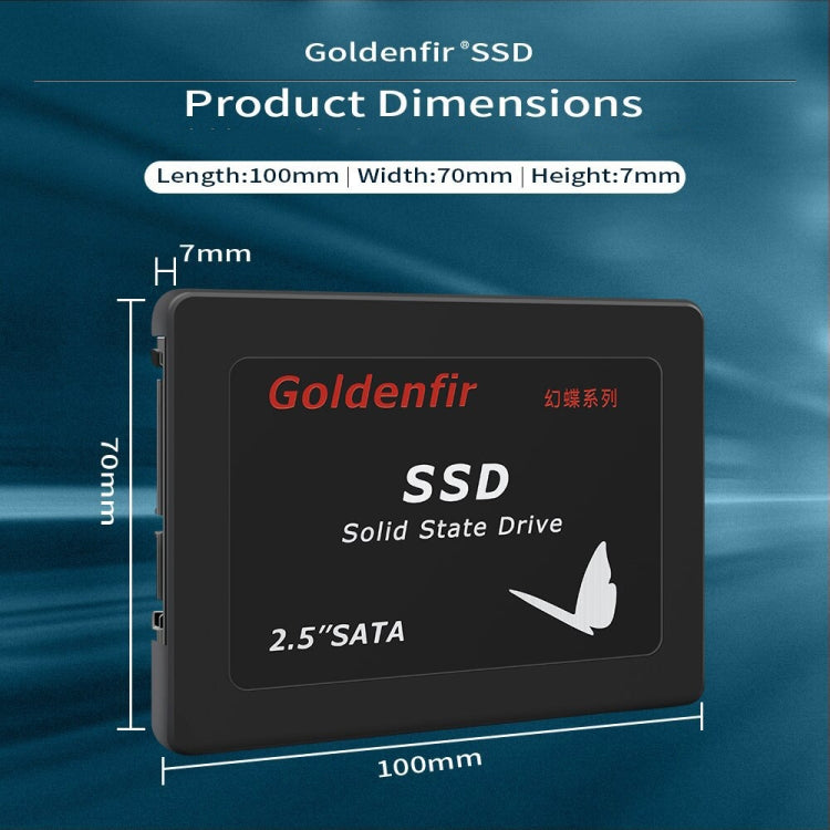 Goldenfir T650 Computer Solid State Drive, Flash Architecture: TLC, Capacity: 64GB - External Solid State Drives by Goldenfir | Online Shopping South Africa | PMC Jewellery | Buy Now Pay Later Mobicred