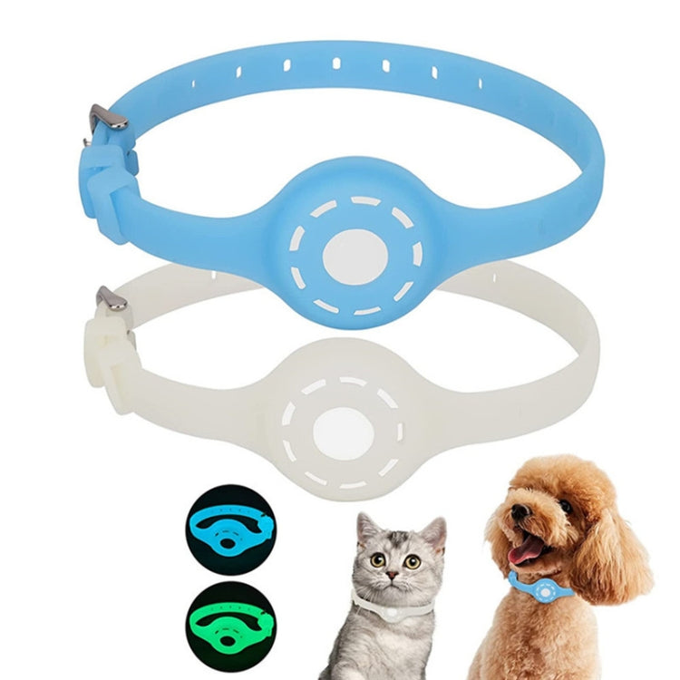 Pet Luminous Collar Locator Cover for Airtag, Specification: S(Luminous Green) - free shipping - PMc TechLife - Order now!