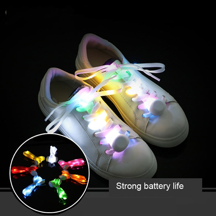 1 Pair  LED Light-up Shoelace Stage Performance Luminous Shoelace,Color: Pink - shoelaces by PMC Jewellery | Online Shopping South Africa | PMC Jewellery