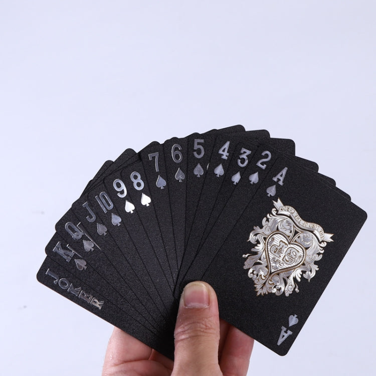 2sets Card Game Bronzing Waterproof Playing Cards - Gambling by PMC Jewellery | Online Shopping South Africa | PMC Jewellery