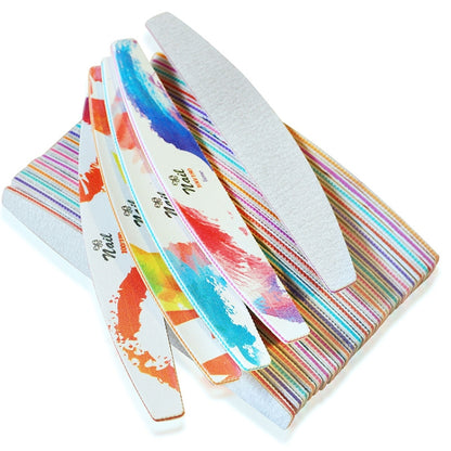 GJ0507 6 In 1 Nail Art Tools Polish Nails Scrub Strips(Flower) - Grinding Tools & Accessories by PMC Jewellery | Online Shopping South Africa | PMC Jewellery | Buy Now Pay Later Mobicred