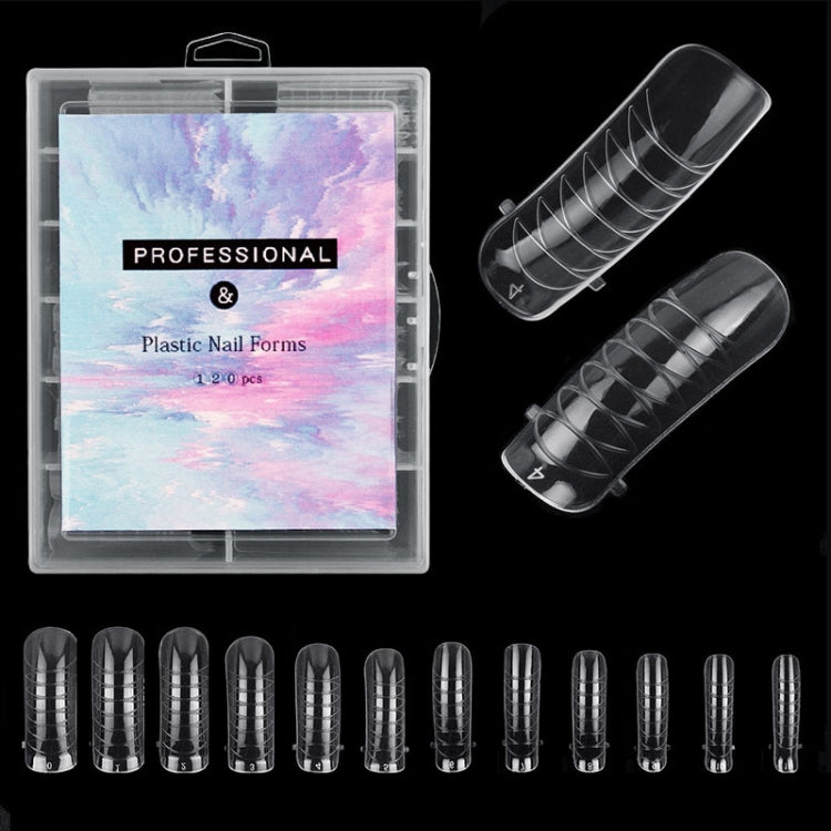 2 Boxes Nail Crystal Rapid Light Therapy Extension Nail Model, Shape: 120 PCS 04 - free shipping - PMC Jewellery - Order now!