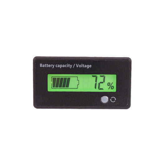 L6133 LCD Electric Motorcycle Power Display, Style: Single Button Green Backlight - Electrical Instruments by PMC Jewellery | Online Shopping South Africa | PMC Jewellery