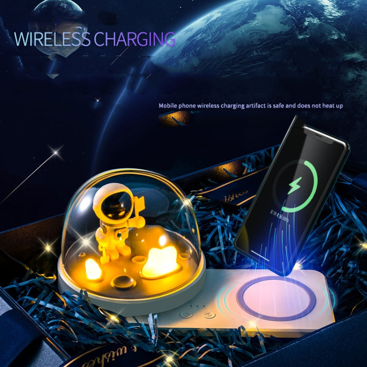 Decorative Table Lamp Wireless Fast Charging Smart Bluetooth Music Light, Style: Bluetooth Model(Astronauts) - Wireless Charger by PMC TechLife | Online Shopping South Africa | PMC TechLife