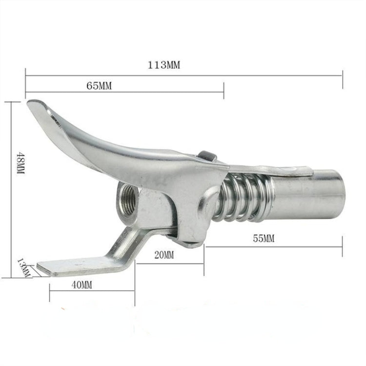 10000PSI Grease Coupler Coupling End Fitting 1/8 Inch NPT Adapter Connector ,Style: Plastic Shell Package - Other Tools by PMC TechLife | Online Shopping South Africa | PMC TechLife | Buy Now Pay Later Mobicred