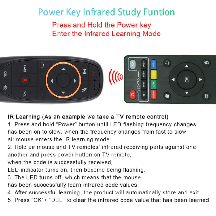 Intelligent Voice Remote Control With Learning Function, Style: G10BTS Bluetooth - Universal by PMC TechLife | Online Shopping South Africa | PMC TechLife | Buy Now Pay Later Mobicred