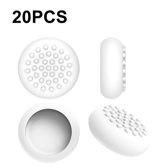 20 PCS Peripheral Button VR Handle Rocker Silicone Protective Cover, For Meta Quest 2(White) - VR Accessories by PMC Jewellery | Online Shopping South Africa | PMC Jewellery | Buy Now Pay Later Mobicred