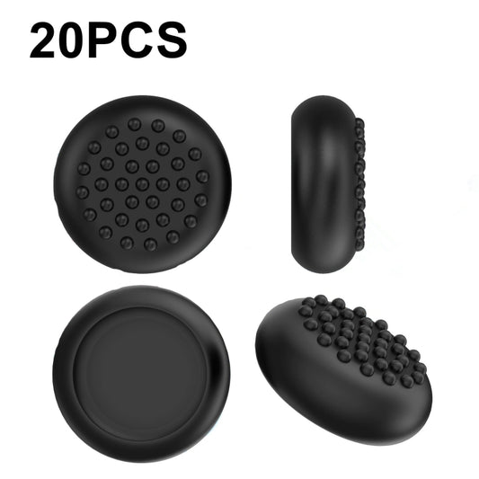 20 PCS Peripheral Button VR Handle Rocker Silicone Protective Cover, For Meta Quest 2(Black) - VR Accessories by PMC Jewellery | Online Shopping South Africa | PMC Jewellery | Buy Now Pay Later Mobicred