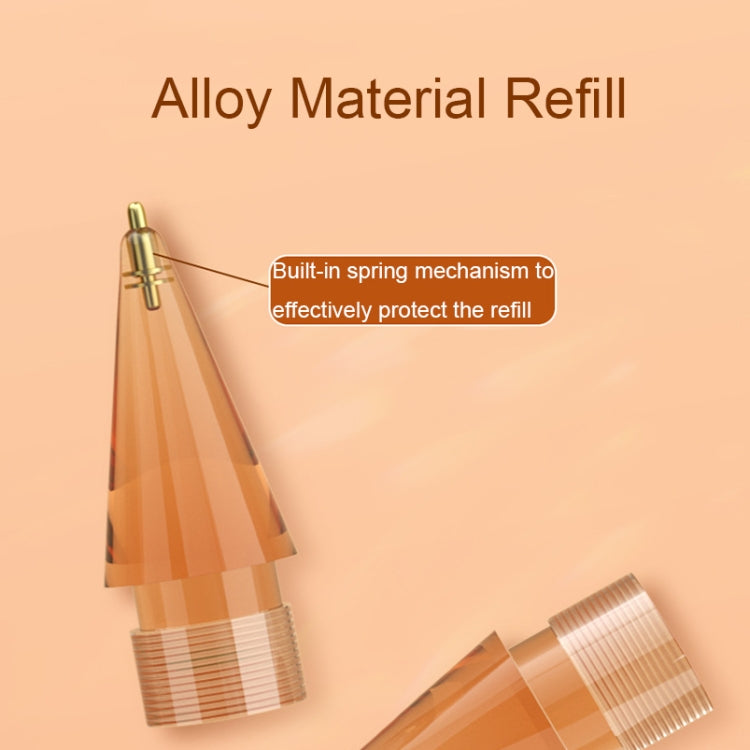 For Apple Pencil 1/2 2pcs Stylus Transparent Replacement Needle Nib, Spec: Extended (Green) - Pencil Accessories by PMc TechLife | Online Shopping South Africa | PMc TechLife | Buy Now Pay Later Mobicred