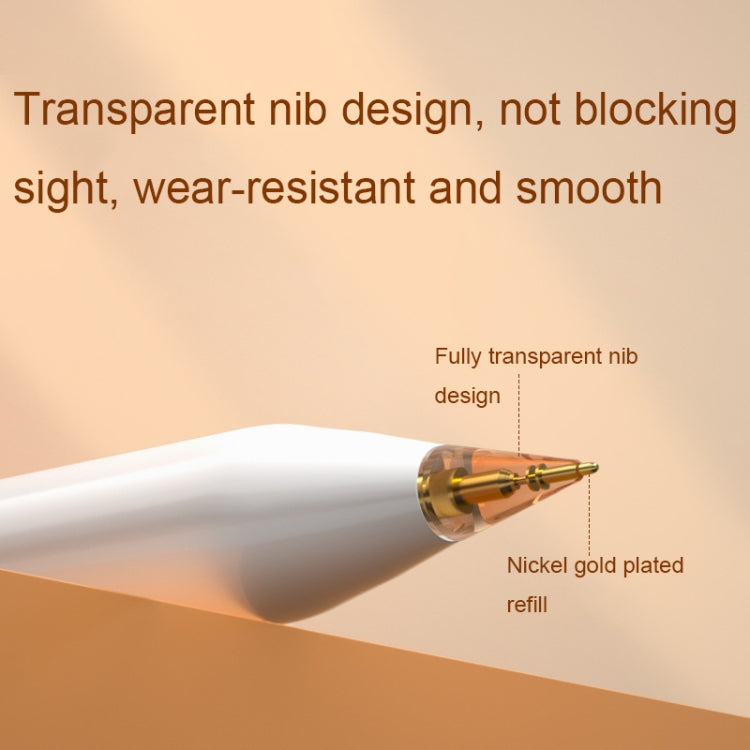 For Apple Pencil 1/2 2pcs Stylus Transparent Replacement Needle Nib, Spec: Round (Red) - Pencil Accessories by PMc TechLife | Online Shopping South Africa | PMc TechLife | Buy Now Pay Later Mobicred