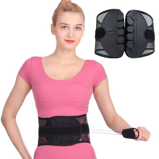 Adjustable Breathable Mesh Lumbar Support Belt, Specification: M(Black) - Sports Safety by PMC Jewellery | Online Shopping South Africa | PMC Jewellery | Buy Now Pay Later Mobicred