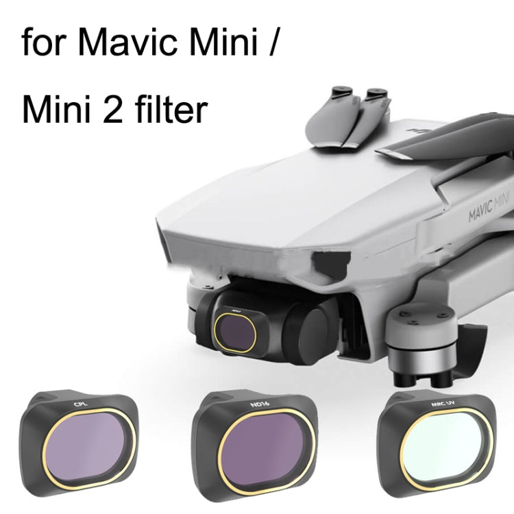 JSR JSR-3654-04 For Mavic Mini / Mini 2 / Mini 2 SE Filters, Style: UV +CPL+ND4+ND8+ND16+ND32 - Mavic Lens Filter by PMC Jewellery | Online Shopping South Africa | PMC Jewellery | Buy Now Pay Later Mobicred