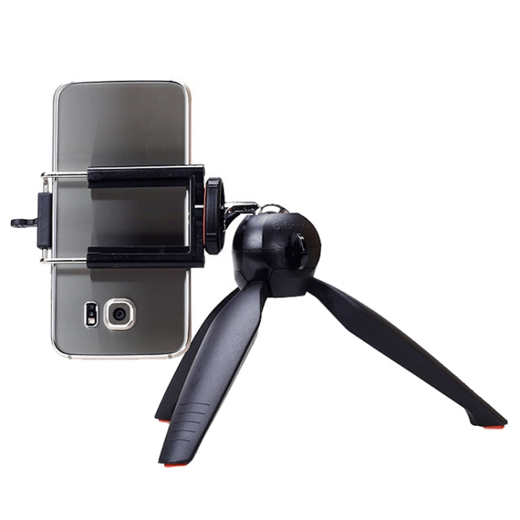 YUNTENG 228 Mini Tripod Camera Desktop Live Bracket Mobile Phone Selfie Frame(Black) - free shipping - PMC TechLife - Order now!