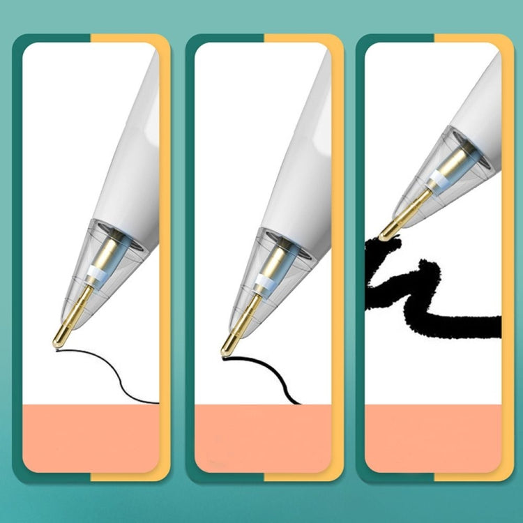 For Apple Pencil 1/2 Transparent Replacement Pen Tip Transform Nib,Style: 7.0 Golden Needle - Pencil Accessories by PMc TechLife | Online Shopping South Africa | PMc TechLife | Buy Now Pay Later Mobicred