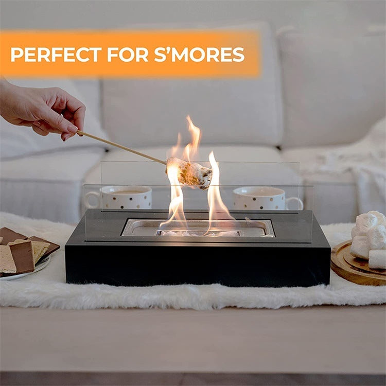 Tabletop Outdoor Alcohol Fireplace Lamp Flame Heater Metal Fireplace - Mini Stoves by PMC TechLife | Online Shopping South Africa | PMC TechLife