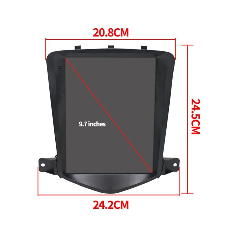 For Chevrolet Cruze 9.7 inch Navigation Integrated Machine, Style: Standard+4 Light Camera(1+16G) - free shipping - PMC TechLife - Order now!