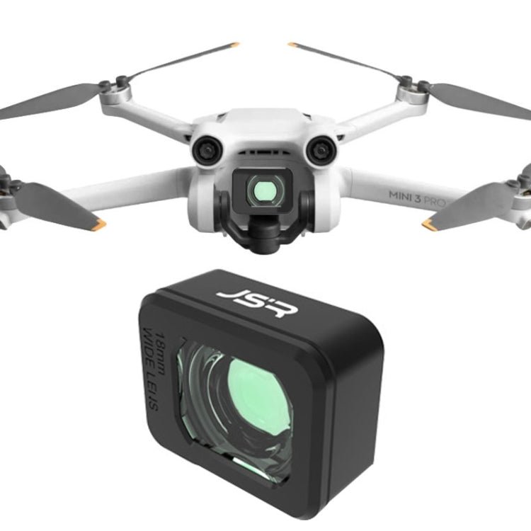 JSR JSR-1663-28 For DJI Mini 3 Pro Camera Wide-angle Filters(Black) - Other by JSR | Online Shopping South Africa | PMC TechLife | Buy Now Pay Later Mobicred