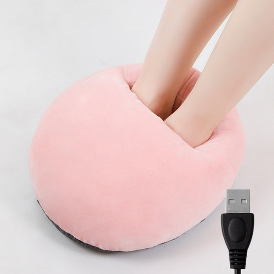 USB Heating Foot Warmer Comfortable Plush Foot Warmer(Pink) - USB Heater by PMC Jewellery | Online Shopping South Africa | PMC Jewellery | Buy Now Pay Later Mobicred