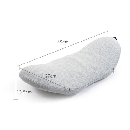 Memory Foam Lumbar Spine Cushion Pregnant Women Sleeping Lumbar Pillow(Light Gray) - Cushions & Pillows by PMC Jewellery | Online Shopping South Africa | PMC Jewellery | Buy Now Pay Later Mobicred