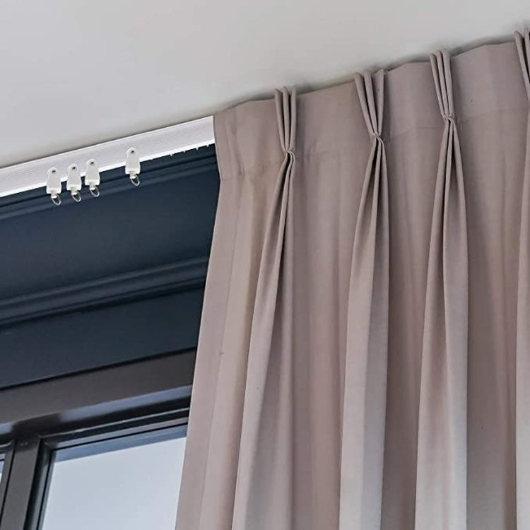 Model Steel Track Set Flexible Silent Slide Track Track with Hooks, Size: 4m - Curtain Decorative Accessories by PMC TechLife | Online Shopping South Africa | PMC TechLife | Buy Now Pay Later Mobicred