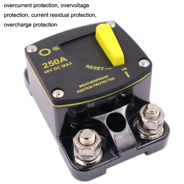 100A CB6 Car RV Yacht Audio Restore Insurance Holder Switch - Fuse by PMC Jewellery | Online Shopping South Africa | PMC Jewellery | Buy Now Pay Later Mobicred