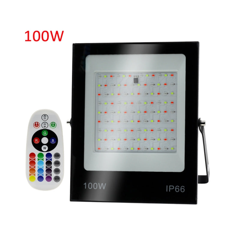100W Colorful RGB Changing LED Flood Light With Remote Control - Floodlights by PMC Jewellery | Online Shopping South Africa | PMC Jewellery