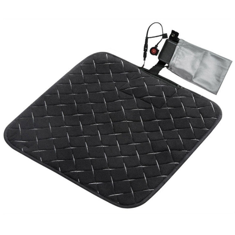 USB Charging Intelligent Thermostatic Heating Cushion(Black) - Cushions & Pillows by PMC Jewellery | Online Shopping South Africa | PMC Jewellery | Buy Now Pay Later Mobicred