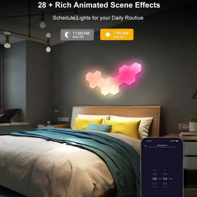 Gaming Ambient Light Smart Chiclet Backdrop Quantum Wall Light, Versions: WIFI(3 PCS/Set) - Novelty Lighting by PMC TechLife | Online Shopping South Africa | PMC TechLife | Buy Now Pay Later Mobicred