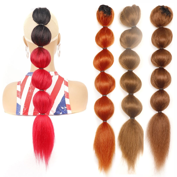 DLMW01 Bubble Shape Shaggy Wig Ponytail Drawstring Long Ponytail Wigs, Spec: 33 - free shipping - PMC TechLife - Order now!