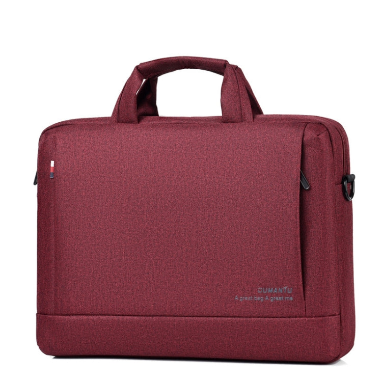 OUMANTU 020 Event Computer Bag Oxford Cloth Laptop Computer Backpack, Size: 13 inch(Wine Red) - Other by OUMANTU | Online Shopping South Africa | PMC Jewellery | Buy Now Pay Later Mobicred