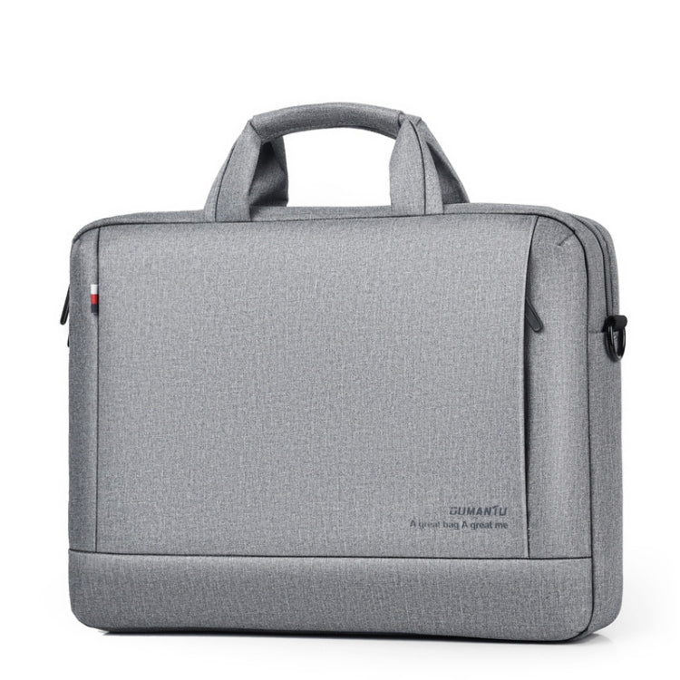 OUMANTU 020 Event Computer Bag Oxford Cloth Laptop Computer Backpack, Size: 15 inch(Light Gray) - free shipping - PMC Jewellery - Order now!