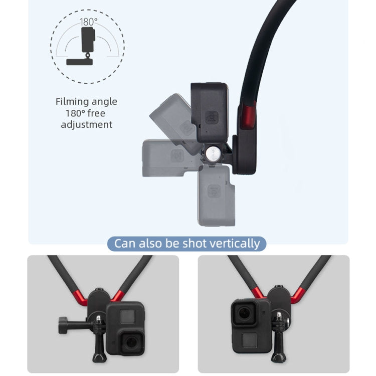 JUNNX Bracket Neck Mount For Most Action Cameras & Smart Phones,Spec: G02-1 - Holder by PMC Jewellery | Online Shopping South Africa | PMC Jewellery | Buy Now Pay Later Mobicred