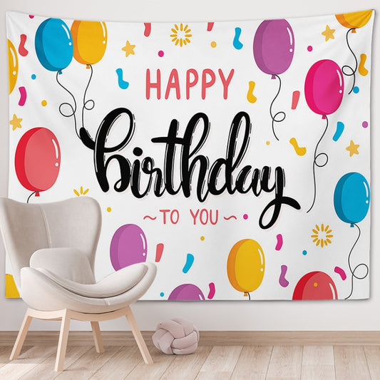 Happy Birthday Photo Backdrop Party Decoration Tapestry, Size: 230x180cm(GT56-1) - Cartoon by PMC Jewellery | Online Shopping South Africa | PMC Jewellery | Buy Now Pay Later Mobicred