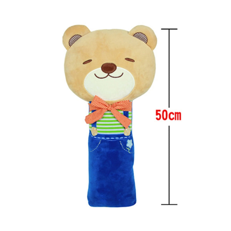 50cm Children Car Belt Cartoon Shoulder Protector Pillow(Ice Cream) - Seat Belts & Padding by PMC Jewellery | Online Shopping South Africa | PMC Jewellery | Buy Now Pay Later Mobicred