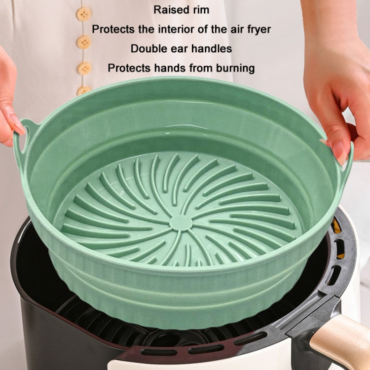 Air Fryer Grill Mat High Temperature Resistant Silicone Baking Tray, Specification: Square Black - Baking mat & Bakewares by PMC TechLife | Online Shopping South Africa | PMC TechLife