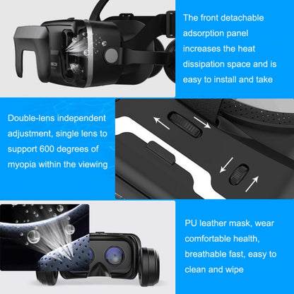 VRSHINECON G04EA Increase Version 7th VR Glasses 3D Virtual Reality Game Digital Glasses With Headset - VR Headset by VRSHINECON | Online Shopping South Africa | PMC Jewellery | Buy Now Pay Later Mobicred