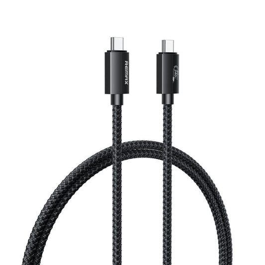 Remax  RC-C039  Dual USB-C / Type-C Compatible with USB4.0  240W Fast Charging Data Cable, Length:1m - USB-C & Type-C Cable by REMAX | Online Shopping South Africa | PMC Jewellery | Buy Now Pay Later Mobicred