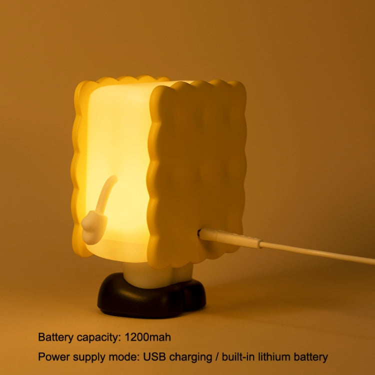 L47 Biscuit Night Light USB Ornament Bedroom Bedside With Sleeping Night Light - Night Lights by PMc TechLife | Online Shopping South Africa | PMc TechLife | Buy Now Pay Later Mobicred