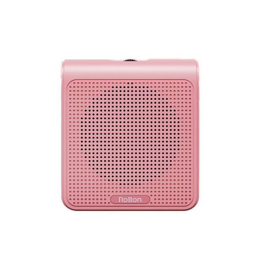 Rolton K10 Mini Audio Speaker Megaphone Voice Amplifier Do Not Support TF Card/U Disk(Pink) - Microphone by Rolton | Online Shopping South Africa | PMC Jewellery | Buy Now Pay Later Mobicred