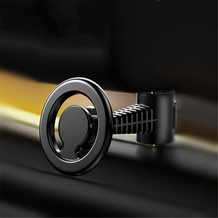 D19 Car Magnetic Mobile Phone Holder Rotatable Metal Navigation Bracket, Spec: Seat (Black) - Universal Car Holders by PMc TechLife | Online Shopping South Africa | PMc TechLife | Buy Now Pay Later Mobicred