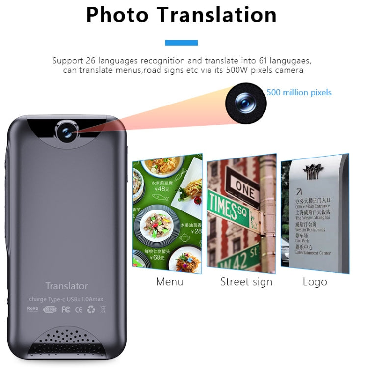 T7 4G Smart Voice / Photo / Recording Translation WIFI Translation Machine Supports 138 Languages -  by PMC Jewellery | Online Shopping South Africa | PMC Jewellery | Buy Now Pay Later Mobicred