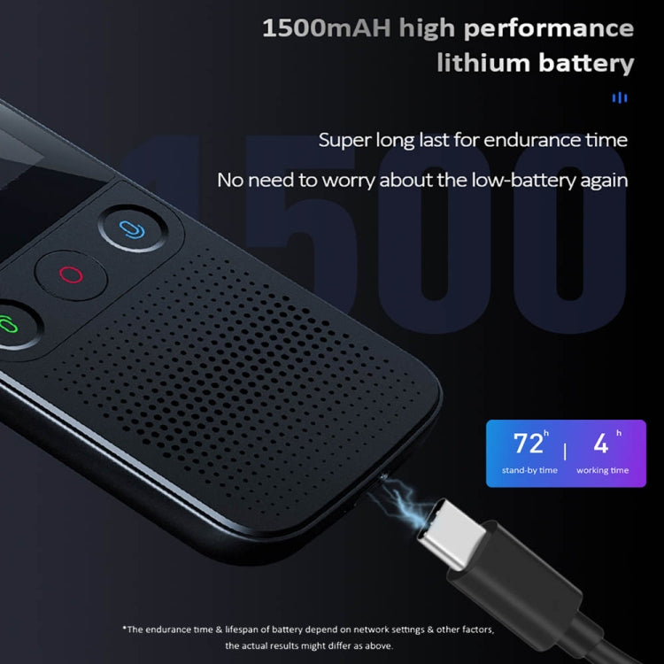 T10Pro Wifi Artificial Intelligence Photo / Recording Translating Machine Supports 138 Languages(White) -  by PMC TechLife | Online Shopping South Africa | PMC TechLife | Buy Now Pay Later Mobicred