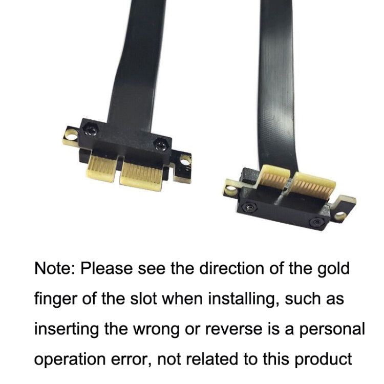 PCI-E 3.0 1X 90 Degrees Graphics Card / Wireless Network Card Extension Cable, Cable Length: 15cm - PCIE Cable by PMC TechLife | Online Shopping South Africa | PMC TechLife