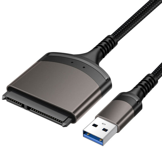 Aluminum Easy Drive Line USB3.0 To SATA Hard Disk Data Cable Supports 2.5 Inch SATA 22P, Length: 20cm - USB to IDE / SATA by PMC Jewellery | Online Shopping South Africa | PMC Jewellery | Buy Now Pay Later Mobicred