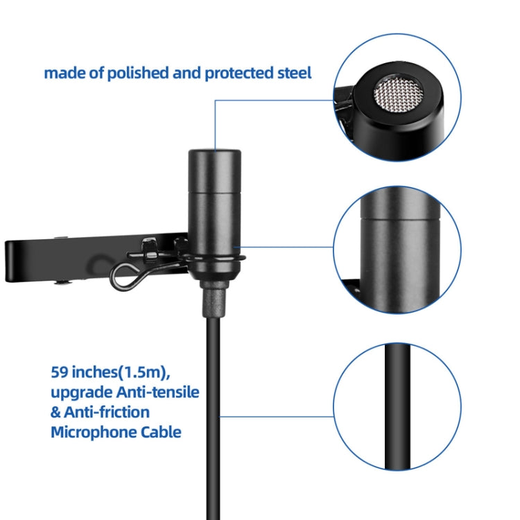 Q6 1 Drag 2 Wireless Lavalier Head Wear With Stand USB Computer Recording Microphone Live Phone SLR Lavalier Microphone - Microphone by PMC Jewellery | Online Shopping South Africa | PMC Jewellery | Buy Now Pay Later Mobicred