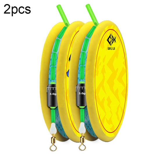 2pcs Outdoor Fishing Anti-tangle Spotted Invisible Line Set with Scale, Size: 5.4m(1.0) - Fishing Lines & Ropes by PMC Jewellery | Online Shopping South Africa | PMC Jewellery | Buy Now Pay Later Mobicred