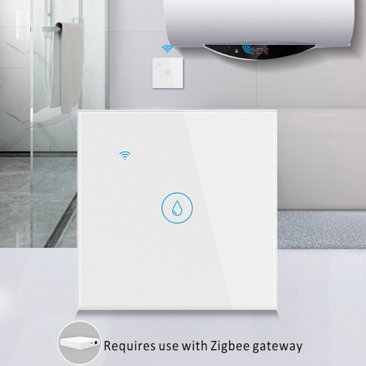 ZigBee 20A Water Heater Switch White High Power Time Voice Control EU Plug - Smart Switch by PMC Jewellery | Online Shopping South Africa | PMC Jewellery | Buy Now Pay Later Mobicred