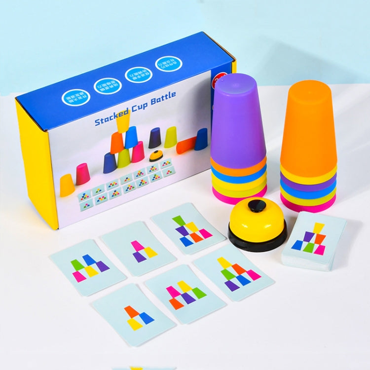 Mixed Colors Quick Stack Cups Speed Training Sports Stacking Cups With Card,Spec: Double  Person - Early Education Toys by PMC Jewellery | Online Shopping South Africa | PMC Jewellery